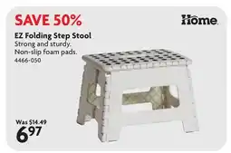 Home Hardware EZ Folding Step Stool offer