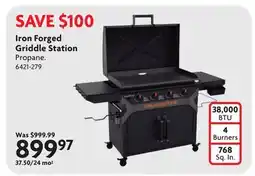 Home Hardware Iron Forged Griddle Station offer