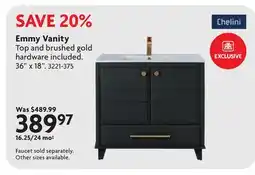 Home Hardware Emmy Vanity offer