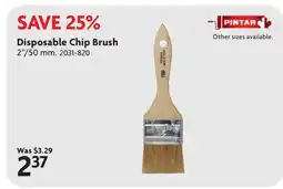 Home Hardware Disposable Chip Brush offer
