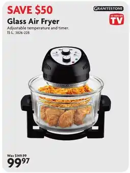 Home Hardware Glass Air Fryer offer
