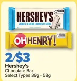 PharmaChoice Hershey's Chocolate Bar offer