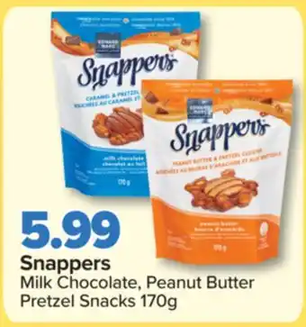 PharmaChoice Snappers Milk Chocolate, Peanut Butter Pretzel Snacks offer