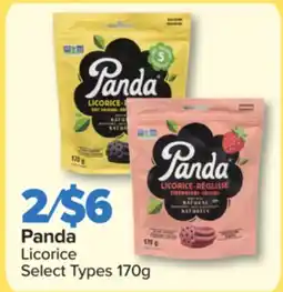 PharmaChoice Panda Licorice offer