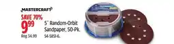 Canadian Tire 5 Random-Orbit Sandpaper, 50-Pk offer