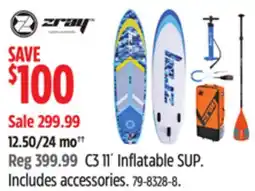 Canadian Tire Zray C3 11´ Inflatable SUP offer