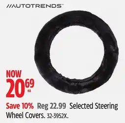 Canadian Tire Autotrends Selected Steering Wheel Covers offer