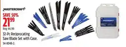 Canadian Tire 32-Pc Reciprocating Saw Blade Set with Case offer