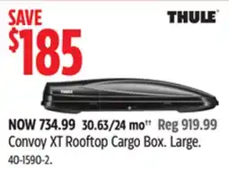 Canadian Tire Convoy XT Rooftop Cargo Box. Large offer