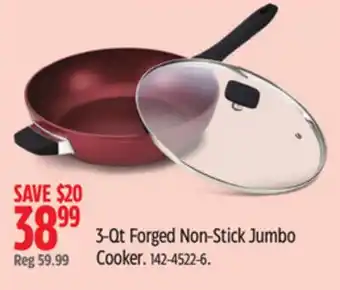 Canadian Tire Paderno 3-Qt Forged Non-Stick Jumbo Cooker offer
