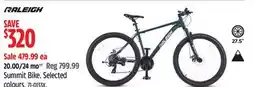 Canadian Tire Summit Bike offer
