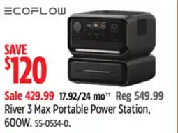 Canadian Tire EcoFlow River 3 Max Portable Power Station offer