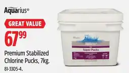 Canadian Tire Premium Stabilized Chlorine Pucks, 7kg offer