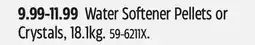Canadian Tire Water Softener Pellets or Crystals offer
