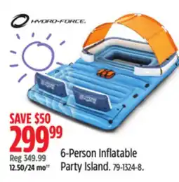 Canadian Tire 6-Person Inflatable Party Island offer