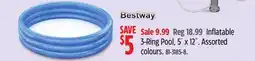 Canadian Tire Bestway Inflatable 3-Ring Pool offer