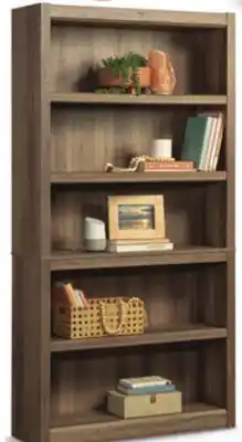 Canadian Tire Salted Oak 5-Shelf Bookcase offer