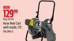 Canadian Tire Hose Reel Cart with Guide, 175' offer