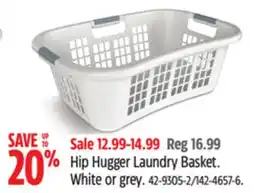 Canadian Tire Hip Hugger Laundry Basket offer
