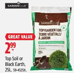Canadian Tire Garden Club Top Soil or Black Earth offer