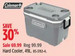 Canadian Tire Hard Cooler, 49L offer
