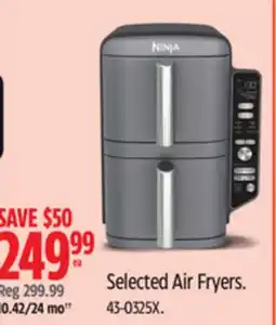 Canadian Tire Selected Air Fryers offer