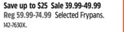 Canadian Tire The Rock Selected Frypans offer