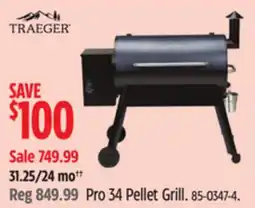Canadian Tire Pro 34 Pellet Grill offer