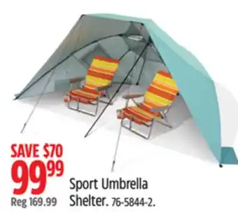 Canadian Tire Sport Umbrella Shelter offer
