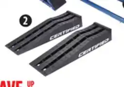 Canadian Tire CERTIFIED Sedan Maintenance Ramps offer