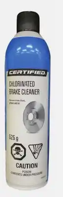 Canadian Tire Certified Chlorinated Brake Cleaner, 525g offer