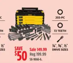Canadian Tire DEWALT TOOLS offer