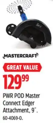 Canadian Tire PWR POD Master Connect Edger Attachment, 9˝ offer