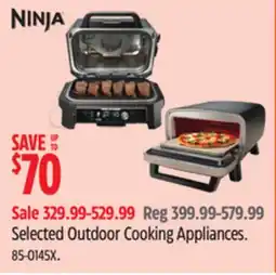 Canadian Tire Ninja Selected Outdoor Cooking Appliances offer