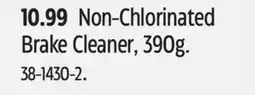 Canadian Tire Certified Non-Chlorinated Brake Cleaner, 390g offer