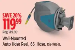Canadian Tire Wall-Mounted Auto Hose Reel offer
