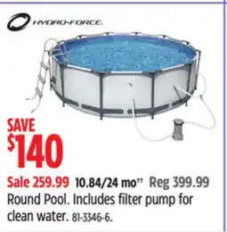 Canadian Tire Round Pool offer