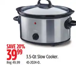 Canadian Tire Master Chef 3.5-Qt Slow Cooker offer