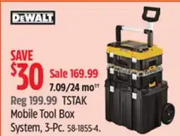 Canadian Tire TSTAK Mobile Tool Box System offer