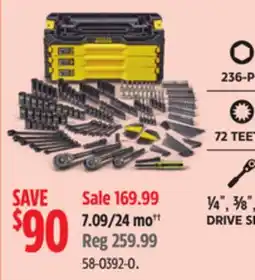Canadian Tire Black Chrome Socket Sets offer