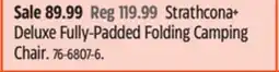 Canadian Tire Deluxe Fully-Padded Folding Camping Chair offer