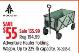 Canadian Tire Woods Adventure Hauler Folding Wagon offer