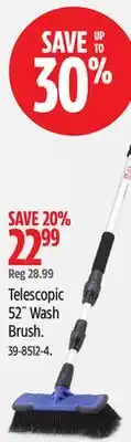 Canadian Tire Telescopic 52 Wash Brush offer
