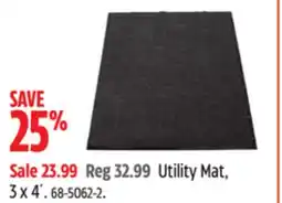 Canadian Tire Utility Mat offer