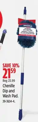 Canadian Tire Benchmark Chenille Dip and Wash Pad offer