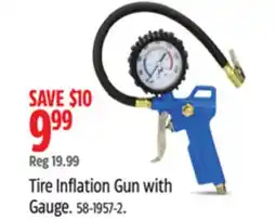 Canadian Tire Mastercraft Tire Inflation Gun with Gauge offer