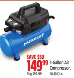 Canadian Tire 3-Gallon Air Compressor offer