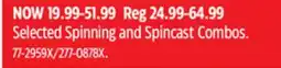 Canadian Tire Zebco Selected Spinning and Spincast Combos offer