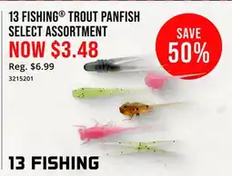 Cabela's 13 FISHING TROUT PANFISH SELECT ASSORTMENT offer