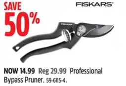 Canadian Tire FISKARS Professional Bypass Pruner offer